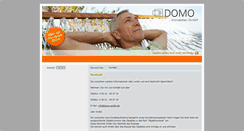 Desktop Screenshot of domo-gmbh.de